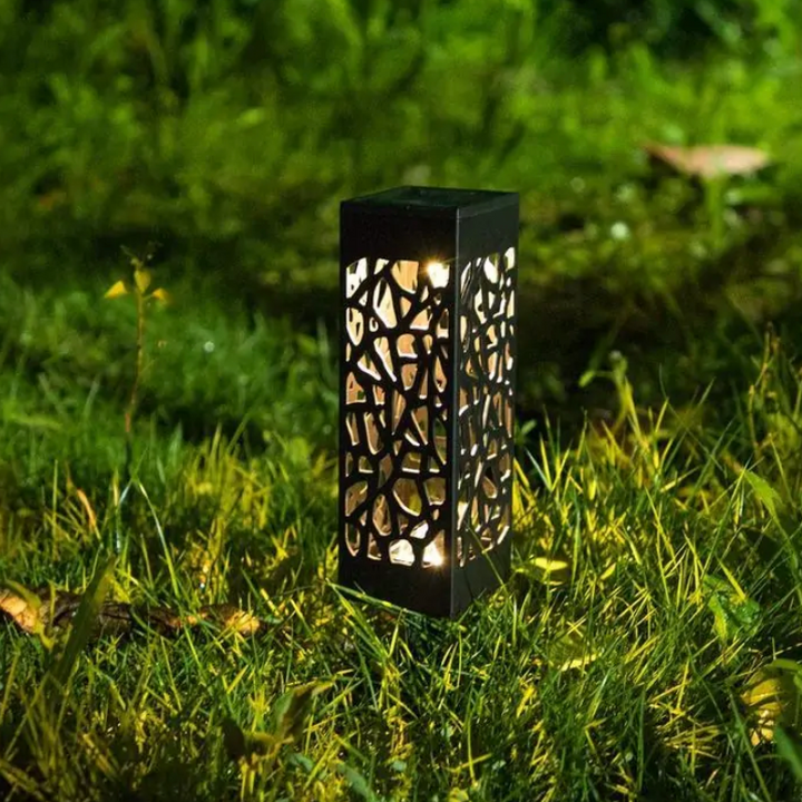 Luz para jardim vintage à prova d'água - Energia Solar