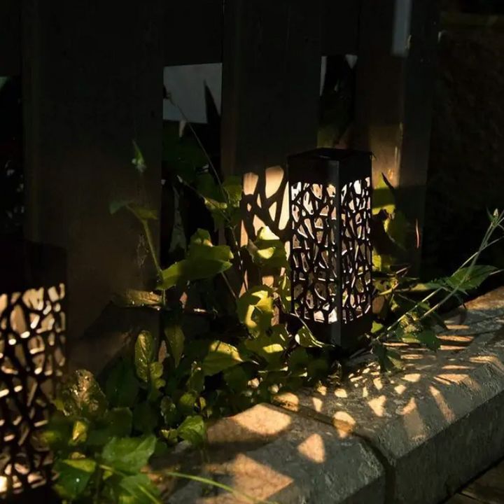 Luz para jardim vintage à prova d'água - Energia Solar