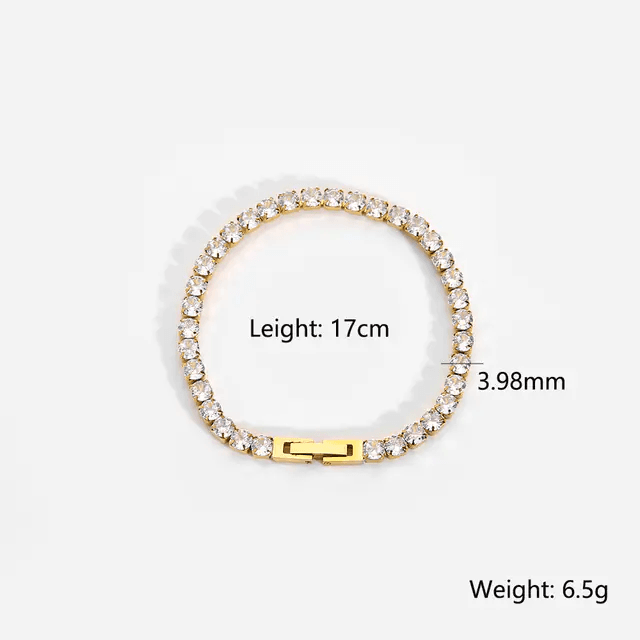 Bracelete Zircon